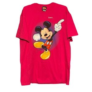 Vintage Mickey Unlimited Disney Unisex Avon Casual Tee Size Large